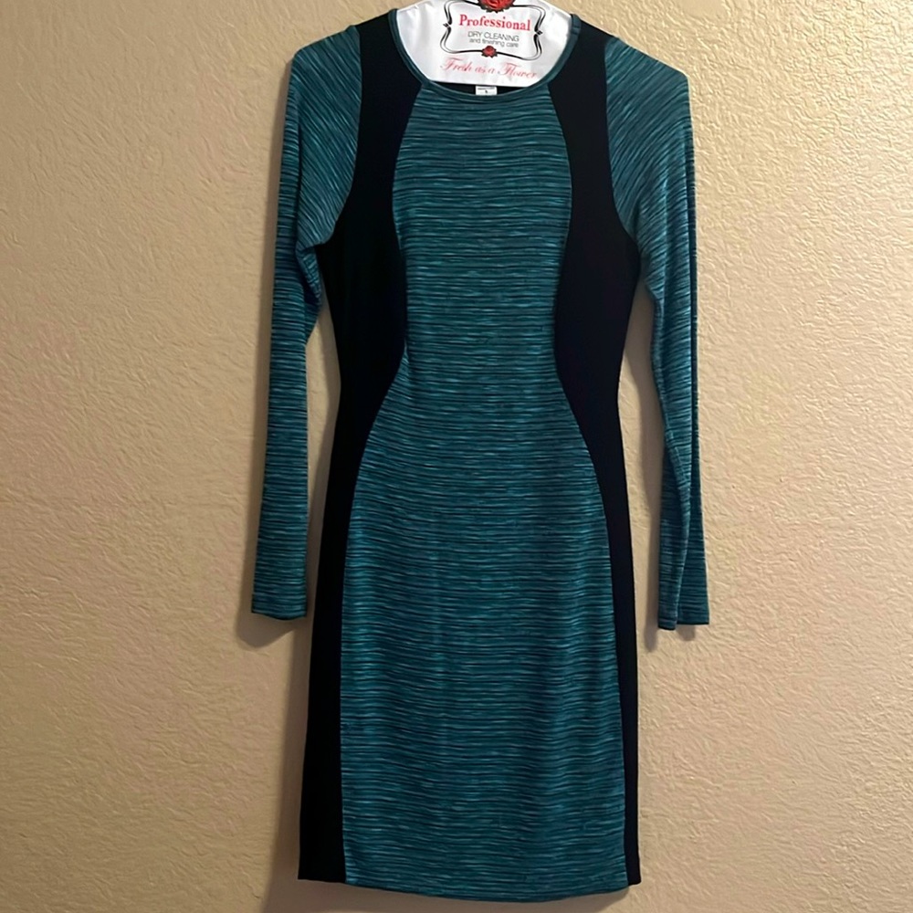 Bar III Long Sleeve Bodycon Dress- Small